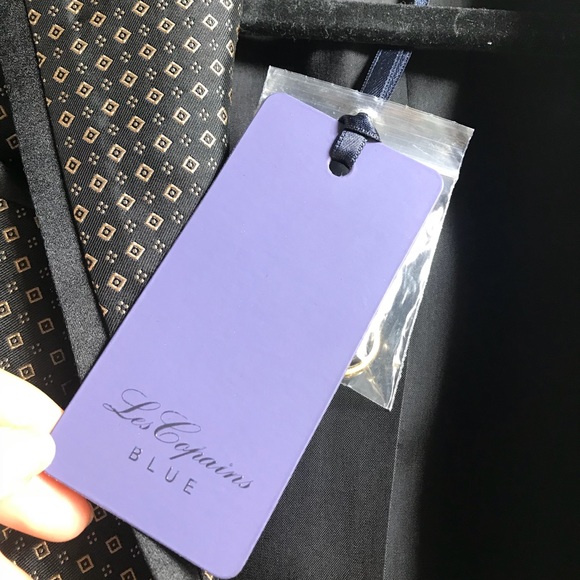 Les Copains Patterned Corset Trim Blazer - Picture 4 of 6